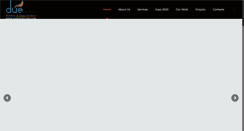 Desktop Screenshot of dueexhibitions.com