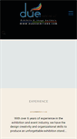 Mobile Screenshot of dueexhibitions.com
